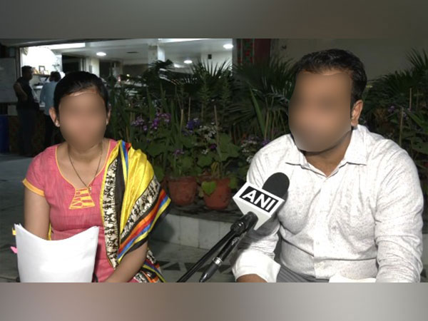 The parents of the Indian toddler.