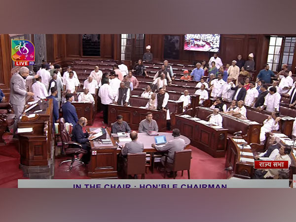 Rajya Sabha adjourned amid sloganeering by Opposition MPs 