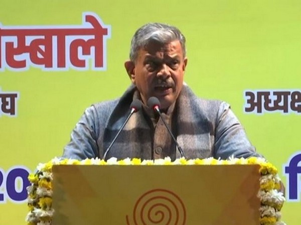 RSS General Secretary Dattatreya Hosabale (Photo/ANI)
