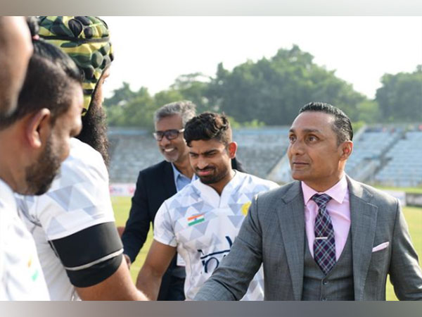 Indian actor and IRFU chief Rahul Bose meeting Indian rugby players. (Photo- Rahul Bose Instagram)