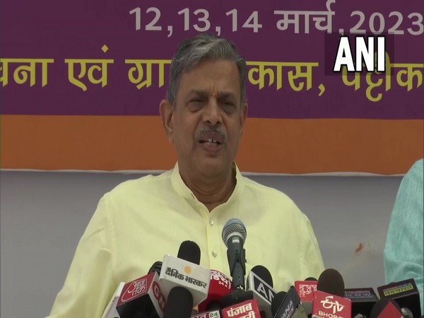 RSS General Secretary Dattatreya Hosabale (Photo/ ANI)