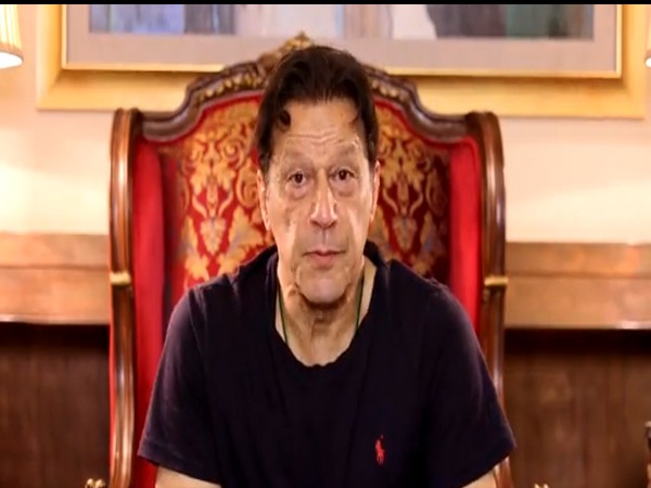 Screengrab of Imran Khan's video message. (Photo/Twitter: PTI's twitter handle)