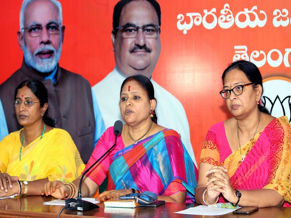 Telangana BJP Mahila Morcha President (File Photo/ANI)