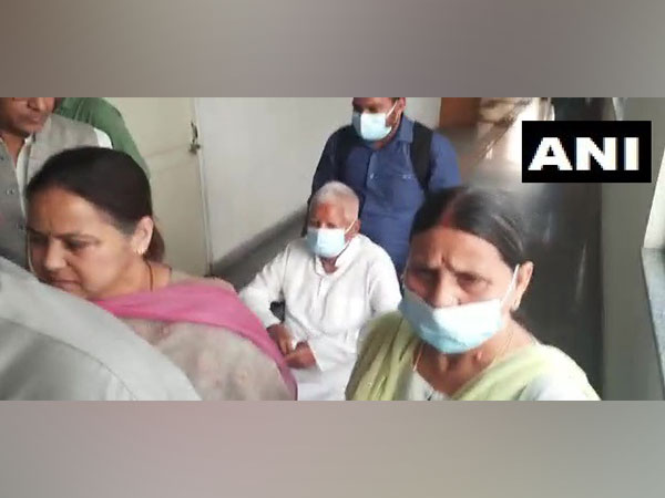 Former Bihar Chief Minister Lalu Prasad Yadav arrives in a wheelchair at Rouse Avenue court in Delhi (File Photo/ANI)