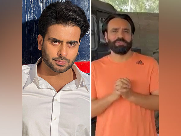 (From Left) Mankirt Aulakh and Babbu Maan (Photo Courtesy: Facebook)