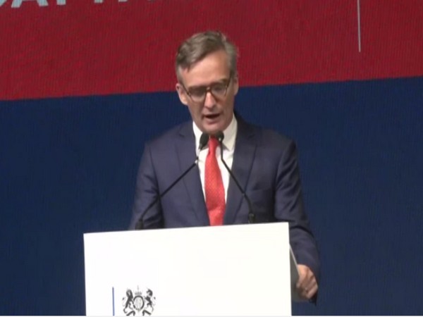  British High Commissioner to India Alex Ellis at King's birthday party (Photo/ANI)