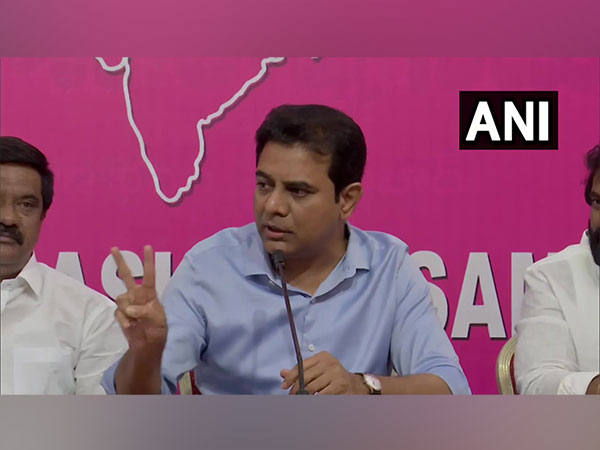 Telangana Minister KT Rama Rao (File Photo/ANI)