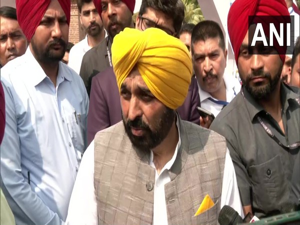 Punjab Chief Minister Bhagwant Mann (Photo/ANI)