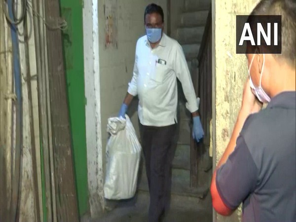 Investigators at the scene of the murder. (Photo/ANI)