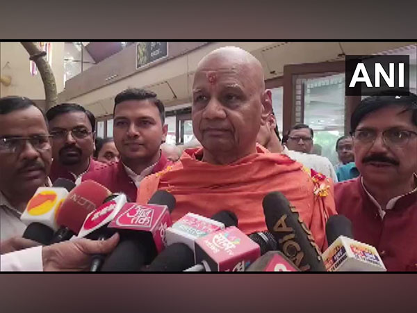 Swami Govind Dev Giri Maharaj (Photo/ANI)