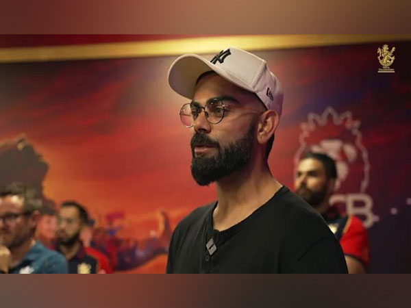 A visual from Virat's pep-talk with RCB-W. (Photo- RCB Twitter)