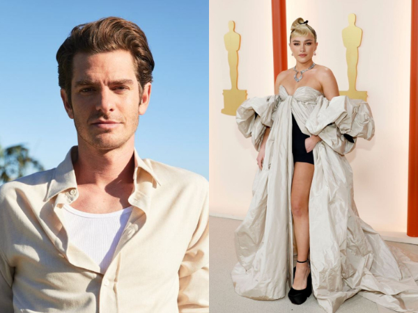 Andrew Garfield, Florance Pugh (Image source: Twitter)