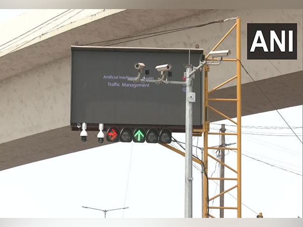 Goa CM Pramod Sawant launched Artificial Intelligence Driven Traffic Management and E-challan system in Goa. (Photo/ANI)