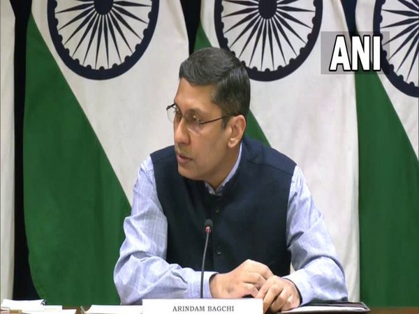 Ministry of External Affairs official spokesperson Arindam Bagchi addresses press briefing 