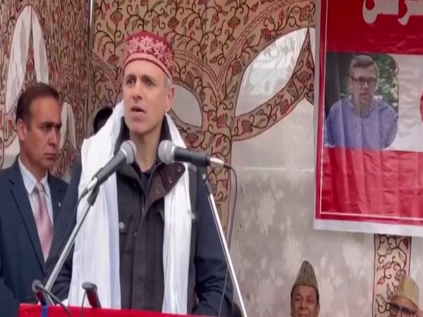 Former Chief Minister of Jammu and Kashmir Omar Abdullah (Photo/ANI