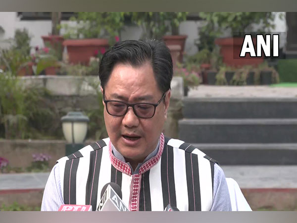 Union Law Minister Kiren Rijiju. (Photo/ANI)
