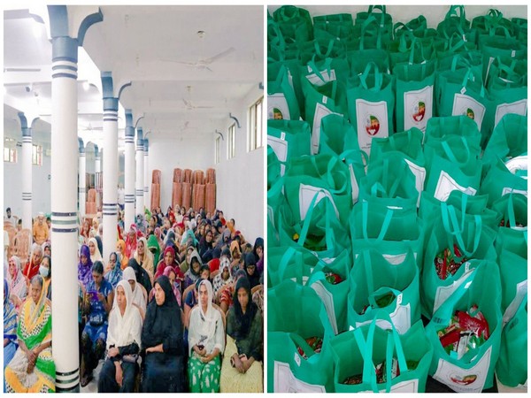 India continues to support debt-ridden Sri Lanka, distributes ration (Image credit: Twitter/@IndiainSL)