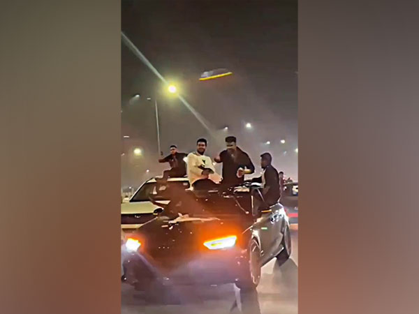 A clip from the viral video. (Photo/ANI)