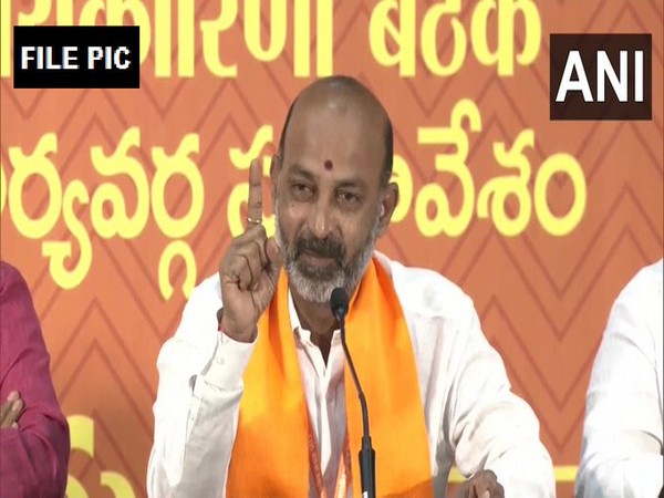 Telangana Bharatiya Janata Party (BJP) chief Bandi Sanjay (Photo/ANI) 