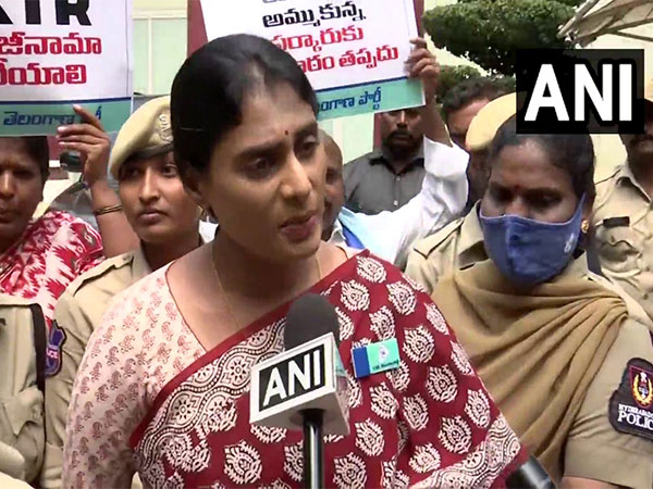 YSRTP Chief YS Sharmila (Photo/ANI) 