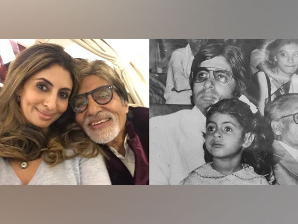 Amitabh Bachchan and Shweta Bachchan (Image source: Instagram)