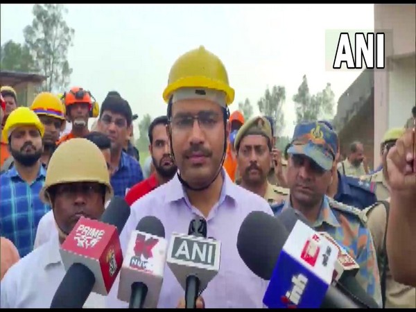 Sambhal DM Manish Bansal (Photo/ANI)