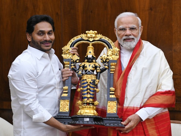 Andhra CM Jagan Reddy meets Prime Minister Narendra Modi (Photo credit: PMO's office)