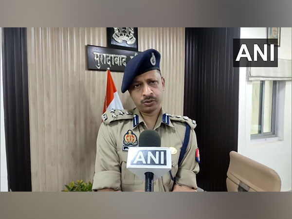 Moradabad DIG Shalabh Mathur. (Photo/ANI)