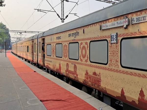 Bharat Gaurav Deluxe AC Tourist Train. (File Photo/ANI)