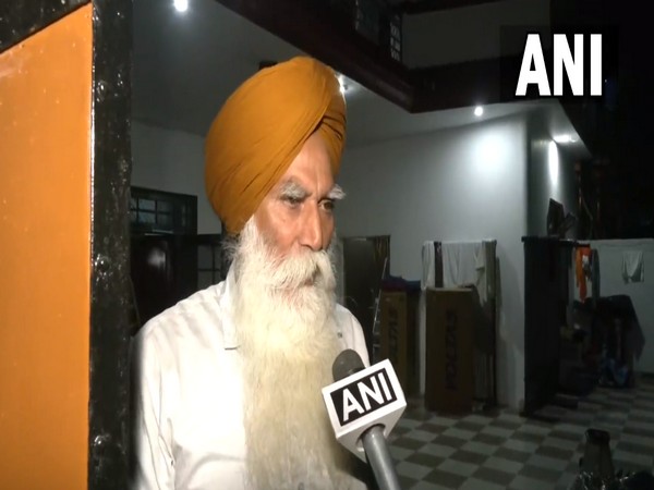 Tarsem Singh, the father of Amritpal Singh. (Photo/ANI)