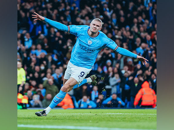 Erling Haaland celebration (Photo: Twitter/Manchester City)