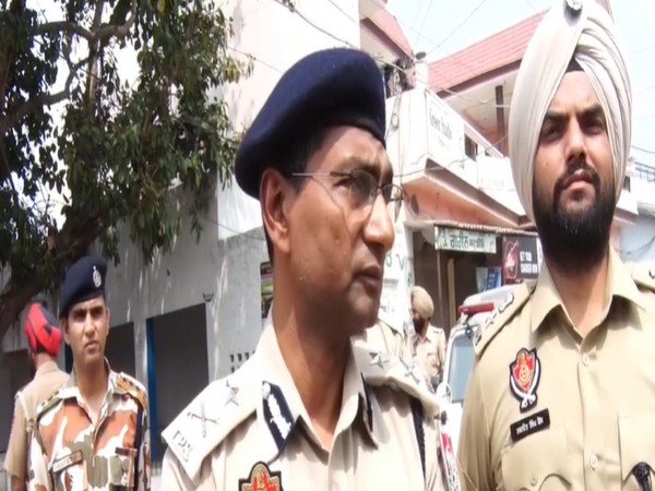 IG, Ludhiana Range, Kastubh Sharma (Photo/ANI)