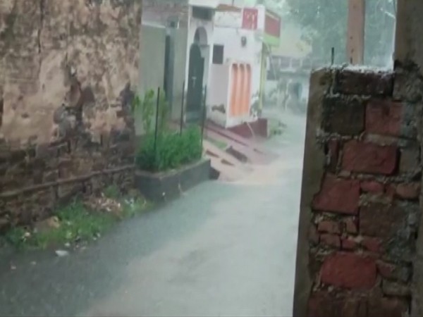 Rain visual from Alwar, Rajasthan. (Photo/ANI)