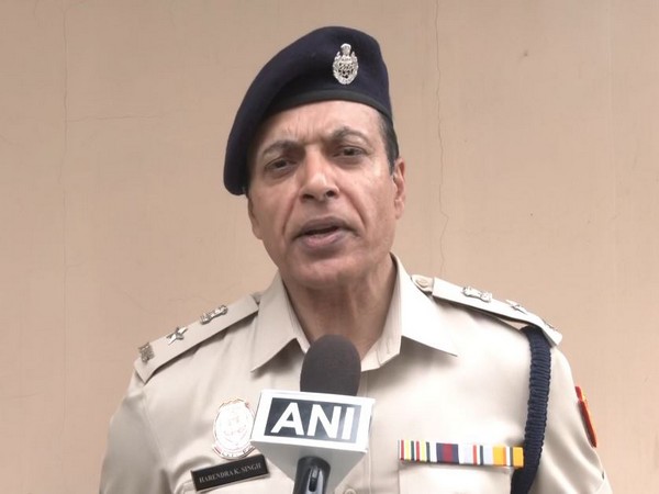 Delhi Police DCP (Outer) , Harendra K Singh (Photo/ANI)