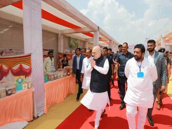 Union Home Minister and Minister of Cooperation, Shri Amit Shah in Gujarat's Junagarh. (Photo source: PIB)