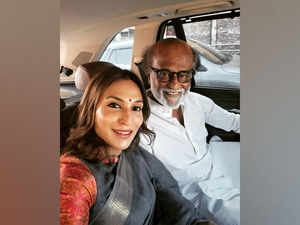 Director Aishwarya Rajnikanth (left) and actor Rajnikanth (right) (Image source: Instagram)
