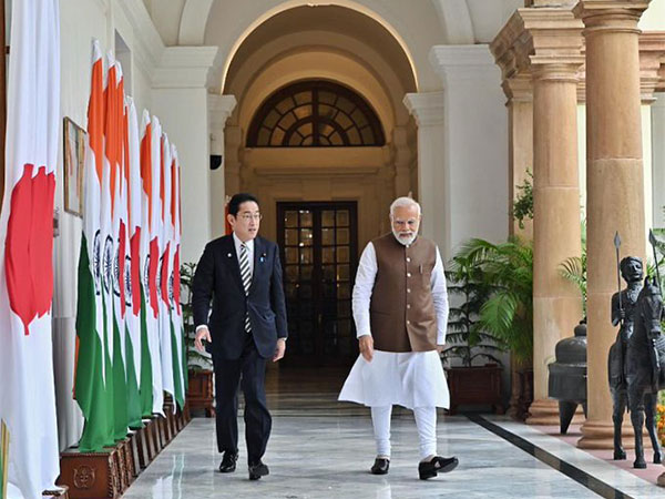 Japan PM Fumio Kishida and Prime Minister Narendra Modi. (Photo: @mea//Twitter)