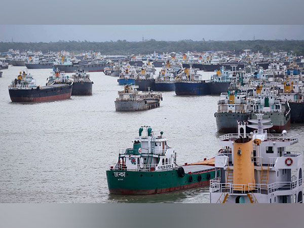 Ships anchored at Chittagong port. (Photo/Reuters)