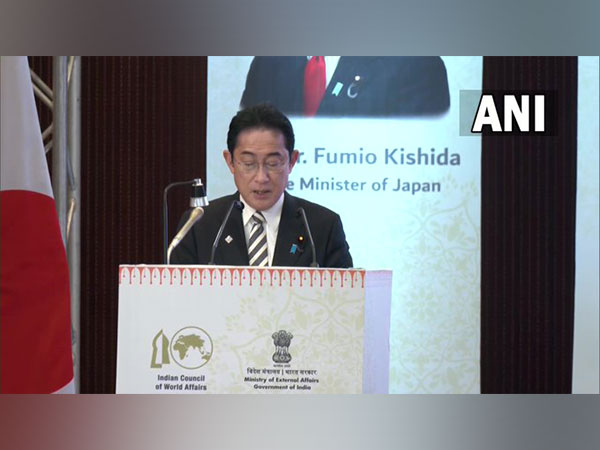 Japanese PM Fumio Kishida delivers 41st Sapru House Lecture (Photo/ANI)