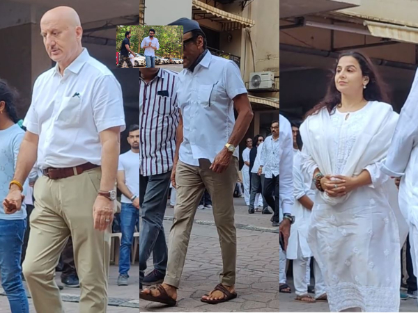 Anupam Kher, Jackie Shroff, Vidya Balan (Image source: ANI/Photos)