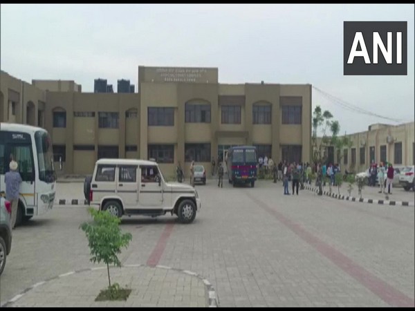 Visuals outside Baba Bakala court (Photo/ANI)