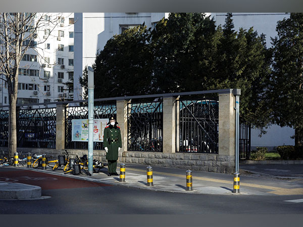 Representative Image of a member of the Chinese People's Armed Police Force in Beijing. (Photo/Reuters)