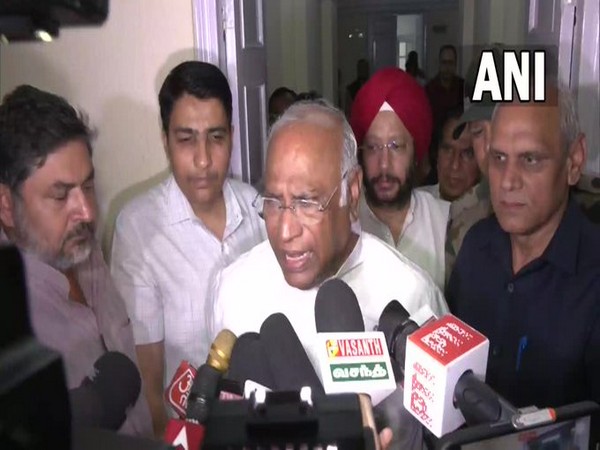 Congress Chief Mallikarjun Kharge (Photo/ANI)