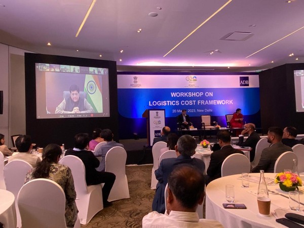 Union minister Piyush Goyal addressing workshop on 