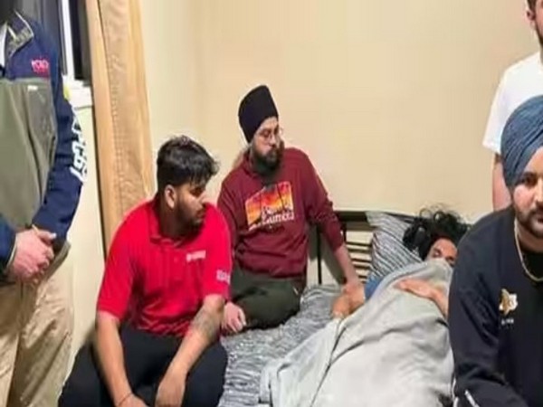 21-year-old Gagandeep recovering at his home. (Image Source: Twitter)