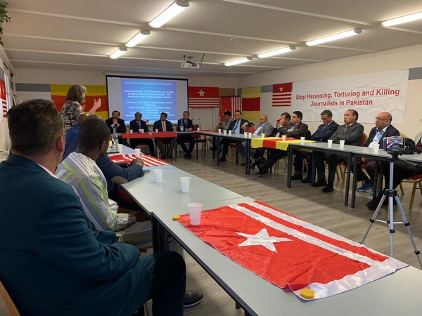 Activists raise concerns over human rights situation in PoK, Gilgit Baltistan. (ANI/photo)