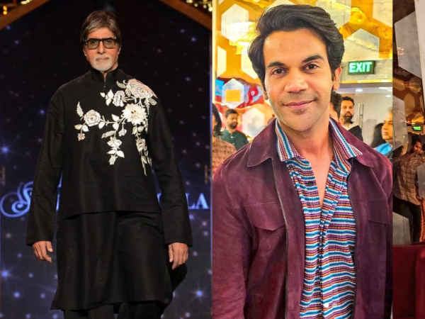 Amitabh Bachchan, Rajkummar Rao (Image source: Twitter)