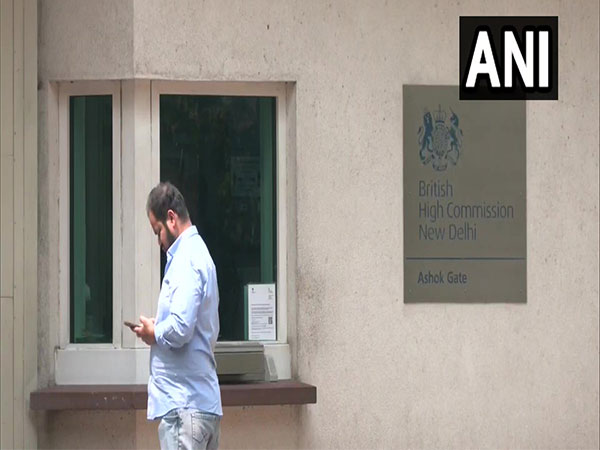 British High Commission, New Delhi. (Photo: ANI)