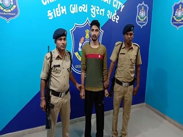 The accused after being arrested. (Photo/ANI)