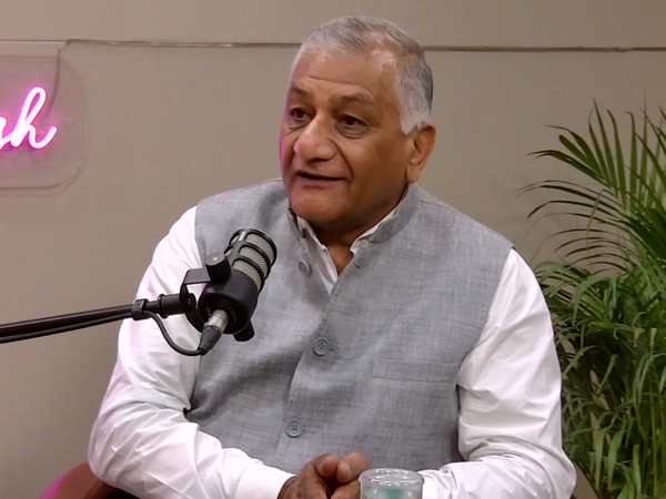 Union Minister of State for Civil Aviation Gen VK Singh (retd) (Photo/ANI)